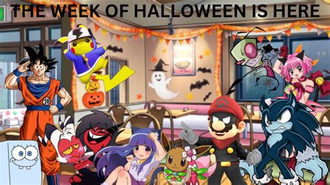 Halloween Week 2023 by pikachuandsonic on DeviantArt