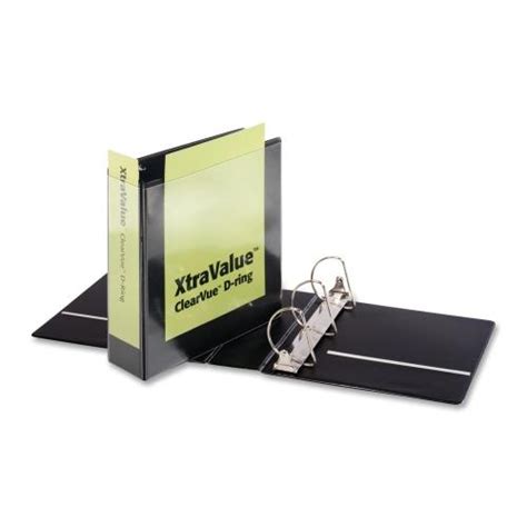 Cardinal XtraValue ClearVue Slant D Ring Binder 3 Binder Capacity