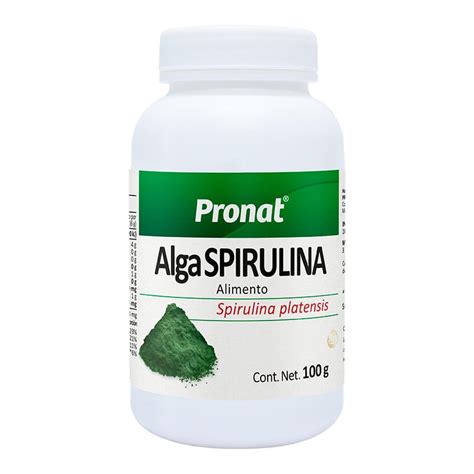 Alga Spirulina 100g — Pronat