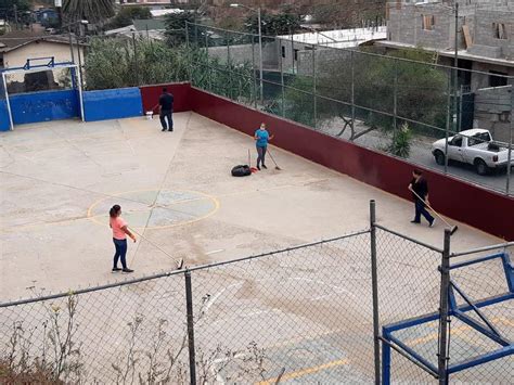 Rehabilitan Espacios P Blicos Con El Programa Hoy Todos Por Tu Cancha