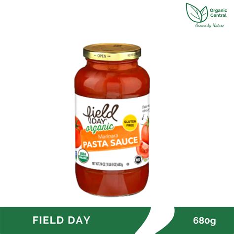 Field Day Organic Marinara Pasta Sauce G Shopee Philippines