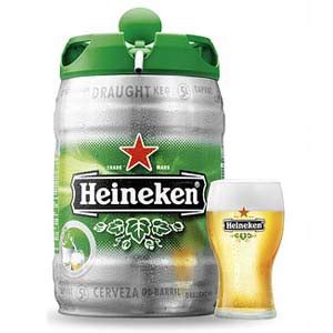 Heineken Light Lager 5l Mini Keg | Shelly Lighting