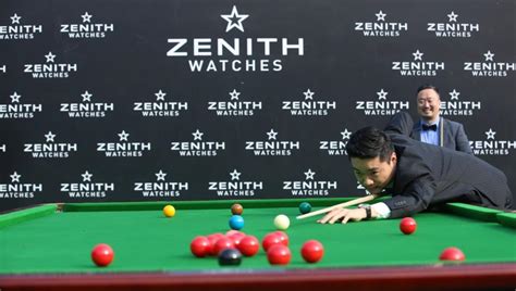 ZENITH ANNOUNCES STELLAR SNOOKER CHAMPION DING JUNHUI AS A GLOBAL BRAND ...