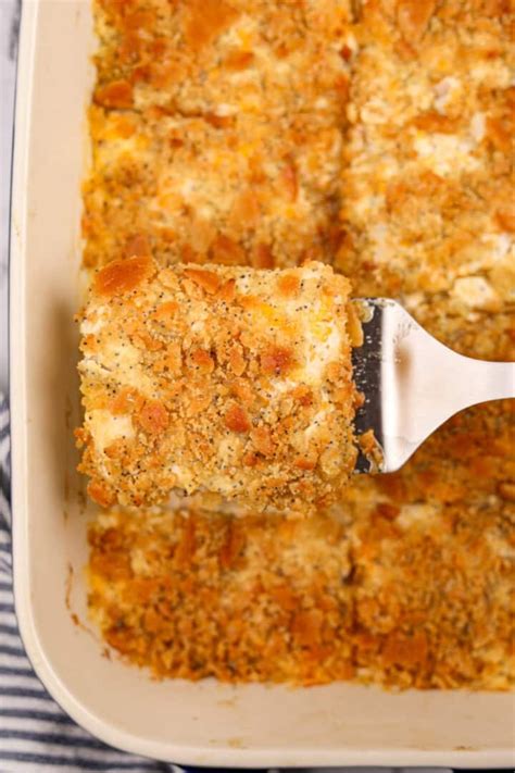 Poppy Seed Chicken Easy And Creamy Casserole