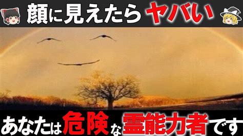 【ゆっくり解説】顔に見えたらヤバい！霊能力を診断する錯視クイズ Youtube