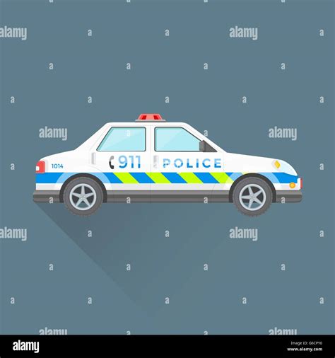 Cop Driving Stock Vector Images Alamy