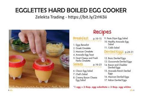 Egglettes Egg Cooker - YouTube