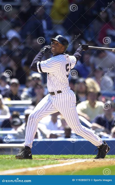 Bernie Williams New York Yankees Foto De Archivo Editorial Imagen De