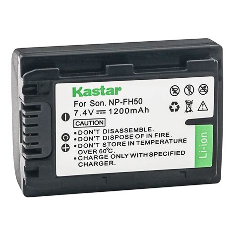 Kastar Battery Lcd Dual Charger For Sony Np Fh Np Fh Np Fh Np