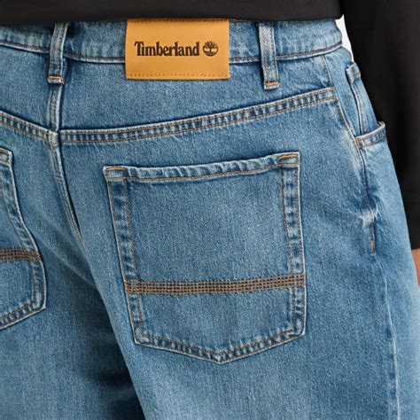 Pantalones Vaqueros Holgados Con Tecnolog A Refibra Para Hombre En