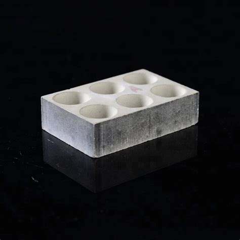 Xtl Xtl Refractory Ceramic Magnesium Cupel Magnesia Bullion Block Cupel