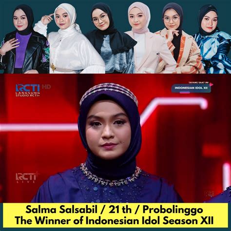 Fanbase Indonesian Idol On Twitter Congratulations Salmasalsabil