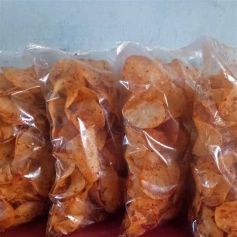 Jual Keripik Singkong Pedas Balado Cabai Asli Padang Kress Endess Fresh