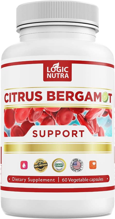 Logic Nutra Citrus Bergamot Complex 1000mg Serving 2 Caps