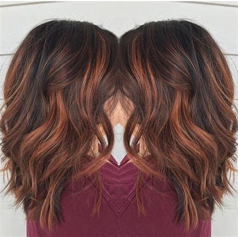 48 Copper Hair Color For Auburn Ombre Brown Amber Balayage And Blonde