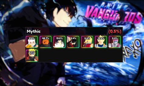 Anime Vanguards Mythic Tier List Beebom