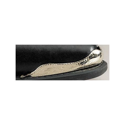 Silver Plated J Cowboy Boot Toe Tips WX-33 | Buffalo Trader Online