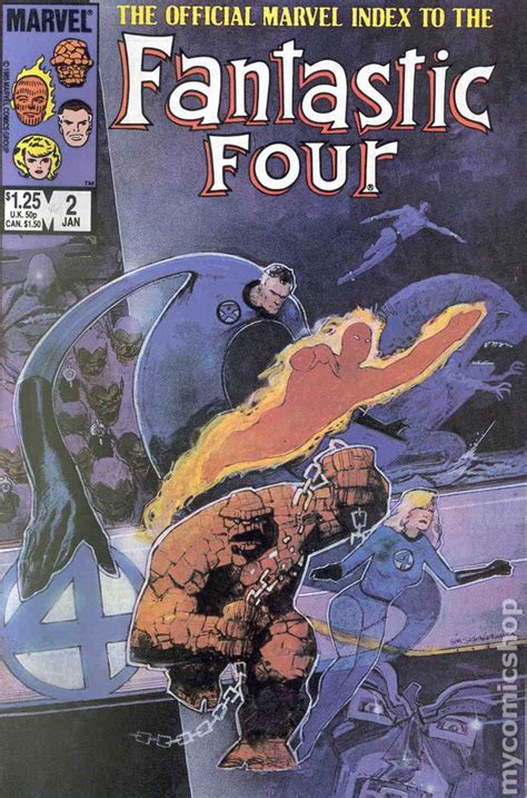 Official Marvel Index To The Fantastic Four Comic Books