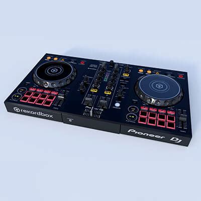 Pioneer DJ Controller DDJ-400 3D Model by GMArtworks