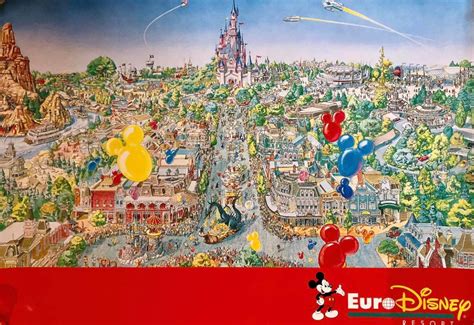 Histoire Des Noms Et Des Logos De Disneyland Paris Disney Planet Fr