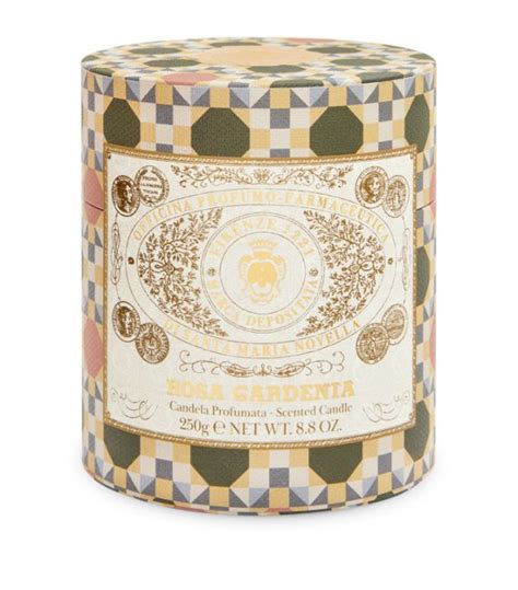 SANTA MARIA NOVELLA No Colour Rosa Gardenia Candle 250g Harrods UK