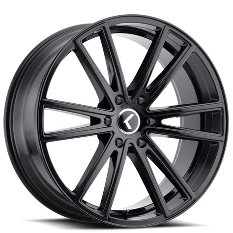 Kraze Wheels Lusso Gloss Black Rims Krz