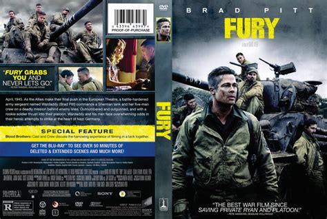 Fury DVD Cover Art