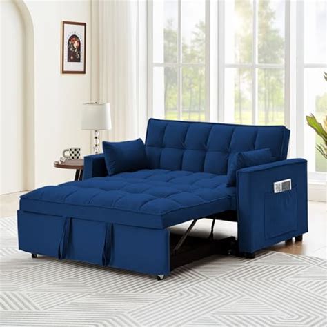 My Experience with the Comfy Navy Blue Sleeper Sofa: A Review from r ...