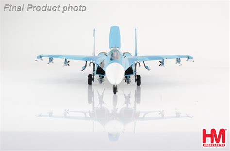 Hobbymaster HA6017 Sukhoi Su27SM Flanker B Red 06 RF 92210 Russ