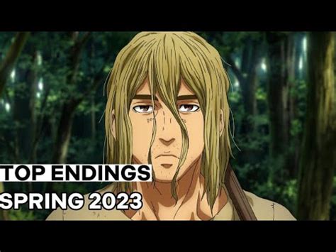 Top Anime Endings Spring Blackwhith Youtube