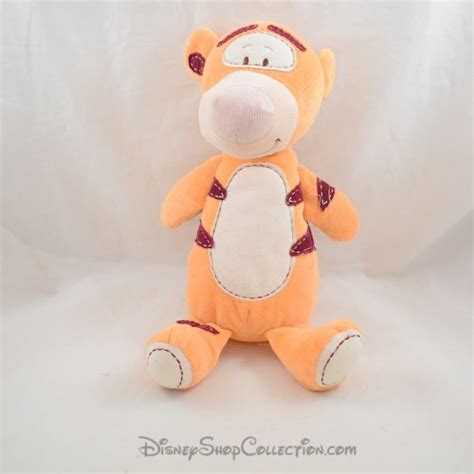 Peluche Tigrou NICOTOY Disney Orange Bordeaux 30 Cm DisneyShopCol