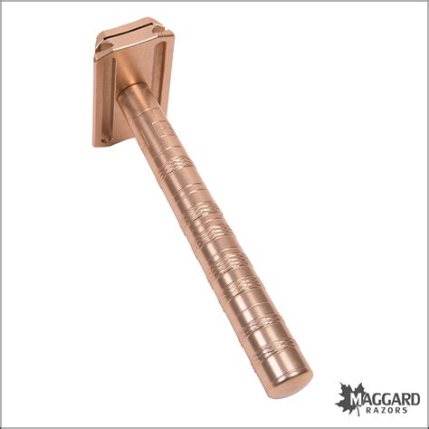 Henson Shaving Al13 Copper Machined Aluminum De Safety Razor Medium E
