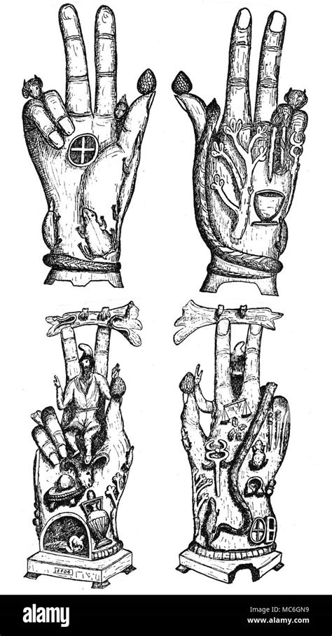 Mystery Centres Hands Symbols Initiation Although There Is No