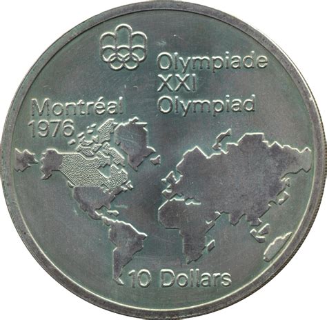 Canada Dollars Xxi Olympiade Montreal Sup Gon Alves Lobo