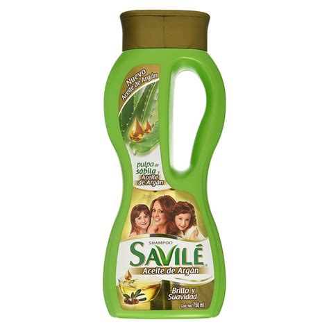 15444 Savile Shampoo Aceite De Argán 750ml Box 12 Units