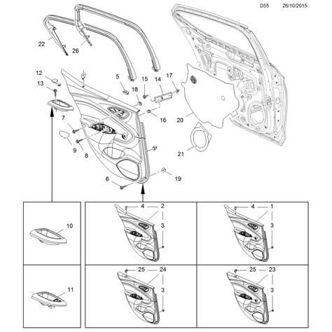 Spinka Yq Astra J K Corsa E Crossland X Insignia A B