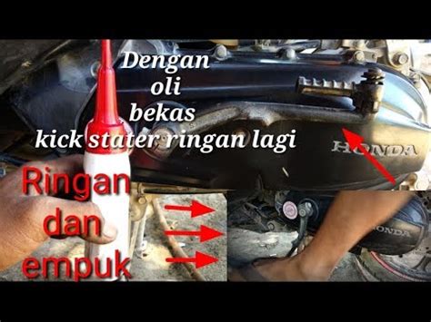 Cara Mudah Atasi Kick Stater Metik Seret YouTube