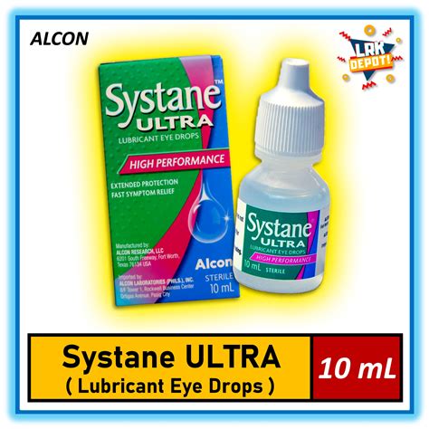 Systane Ultra Lubricant Eye Drops Solution 10ml By Alcon Lazada Ph