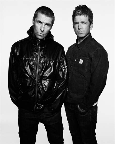 Así fue la reciente sesión de fotos de Liam y Noel Gallagher para