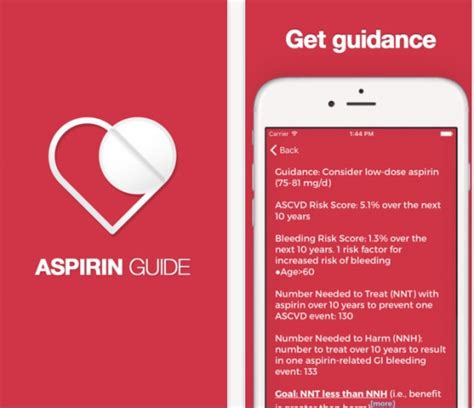 Aspirin Guide app review, makes sense of evidence based USPSTF ...