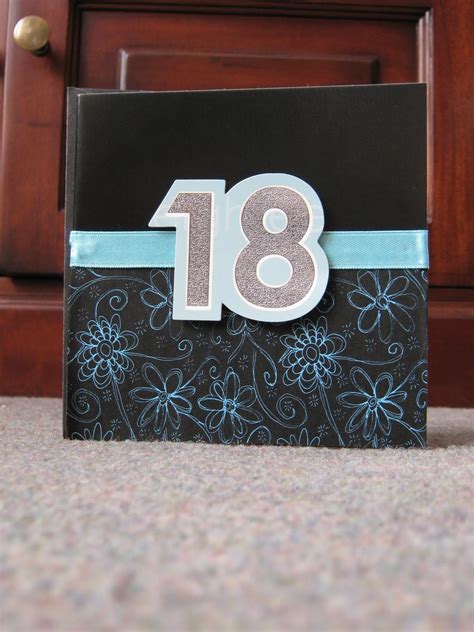 Clever Stuff :): 18th Birthday Card