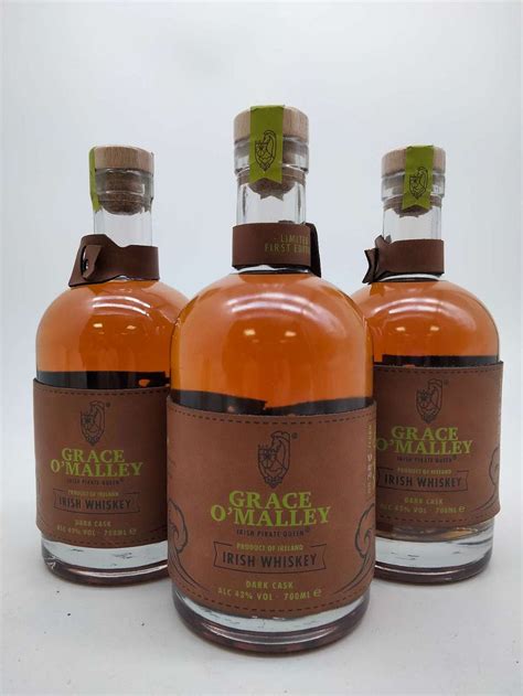 Grace O Malley Dark Char Cask Special Limited Edition Bottle Joint