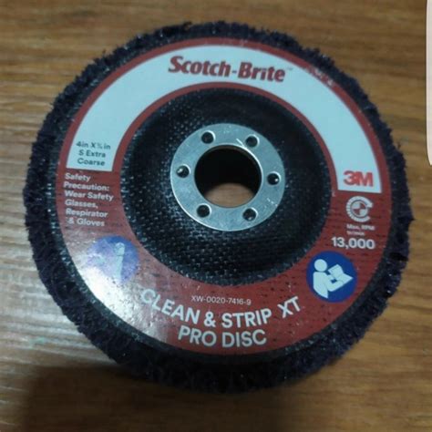 Jual Scotch Brite Sponge 3m 4 Inch Clean And Strip Xt Pro Disc Penonton