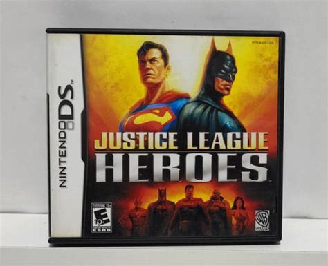 Justice League Heroes Nintendo DS Semi Novo Carvalho Games