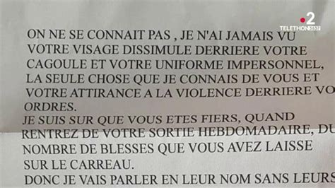 Policiers des lettres de menace reçues à leur domicile