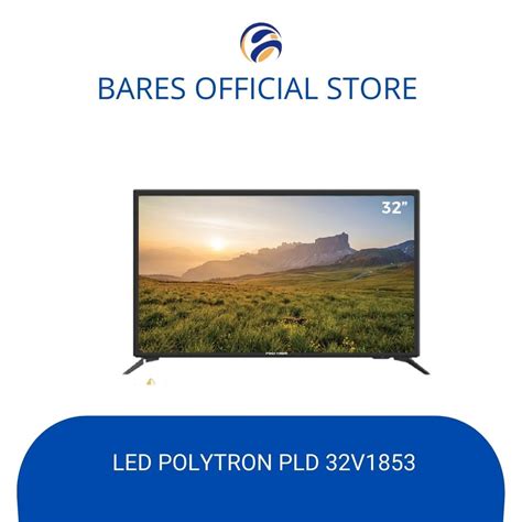 Jual POLYTRON PLD 32V1853 LED TV 32 INCH HD READY DIGITAL TV Shopee