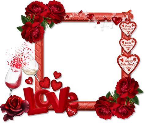 Cadre St Valentin Png Love Valentine Frame Png