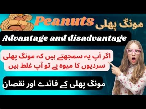 Mong Fali Ke Fawaid Advantage And Disadvantage Of Peanuts Peanuts