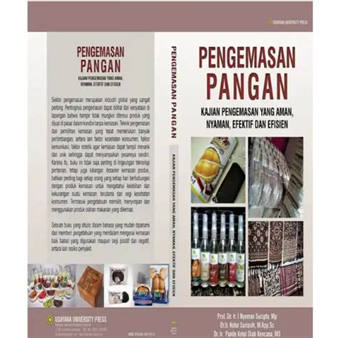 Jual Buku Ajar Pengemasan Pangan Kajian Pengemasan Pangan Yang Aman