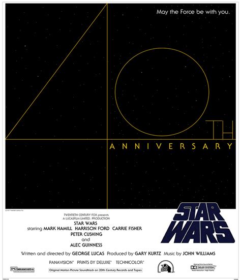 Star Wars 40th Anniversary Poster by MahBoi-DINNER on DeviantArt